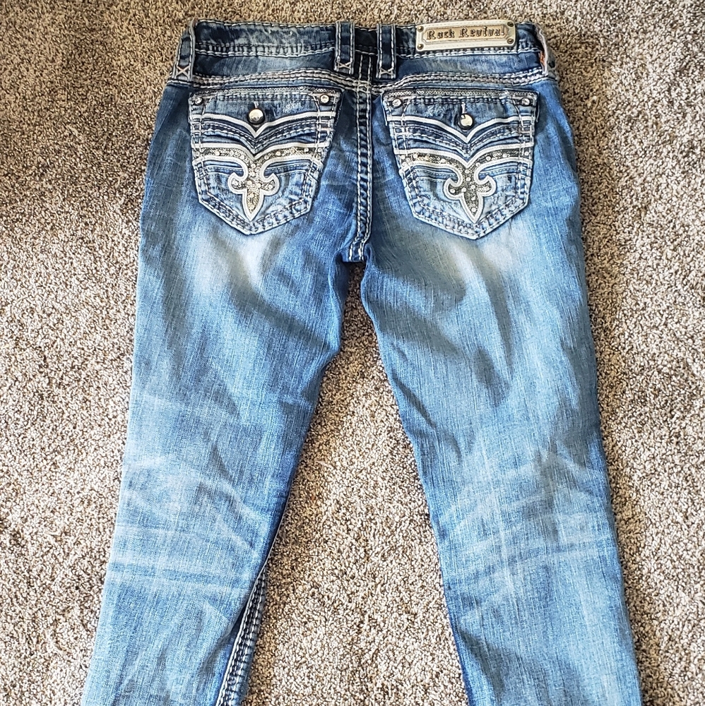 Rock Revival skinny jeans size 28
